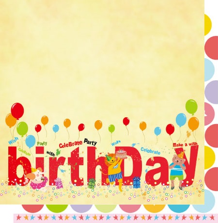 Birthday Scrapbooking