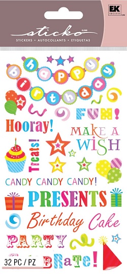 Birthday Scrapbooking