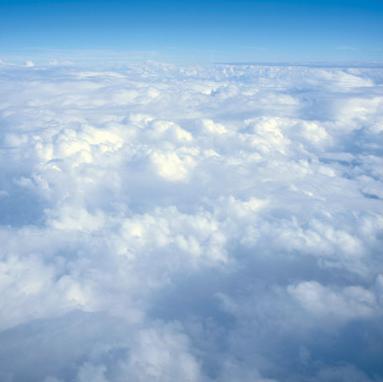 Clouds - 12x12 Scrapbooking Paper