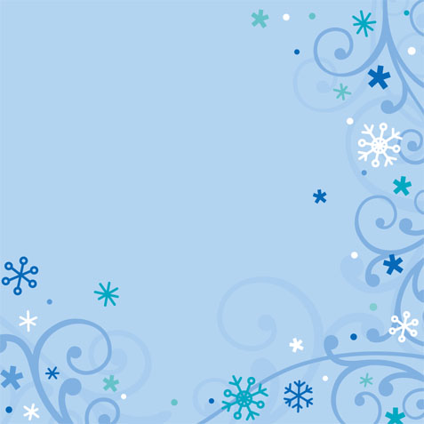 Cold Spell - 12x12 Scrapbooking Paper