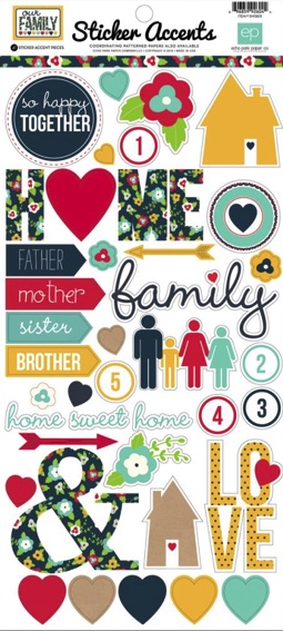 Family Tree Scrapbooking Paper Stickers Scrapbook Album