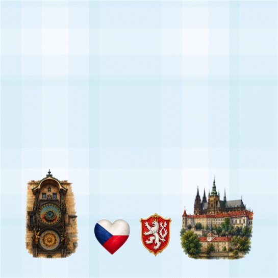 Czechia One 12x12 Scrapbooking Paper