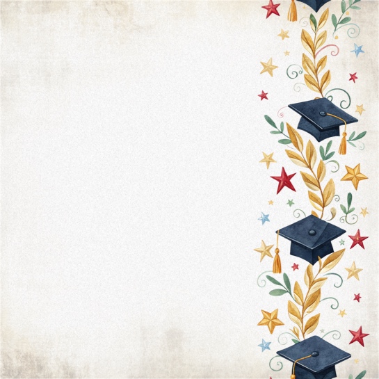 Graduation Four 12x12 Scrapbooking Paper