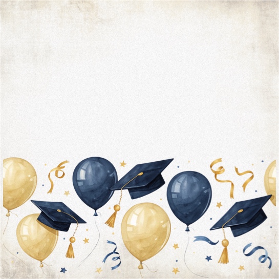Graduation Two 12x12 Scrapbooking Paper