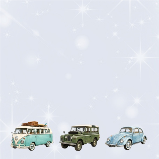 Classic Cars Two 12x12 Scrapbooking Paper