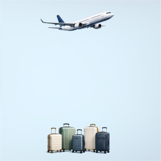 Plane and Cases 12x12 Scrapbooking Paper
