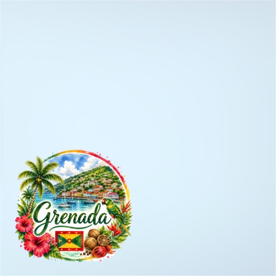Grenada 12x12 Scrapbooking Paper