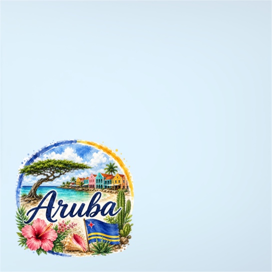 Aruba 12x12 Scrapbooking Paper