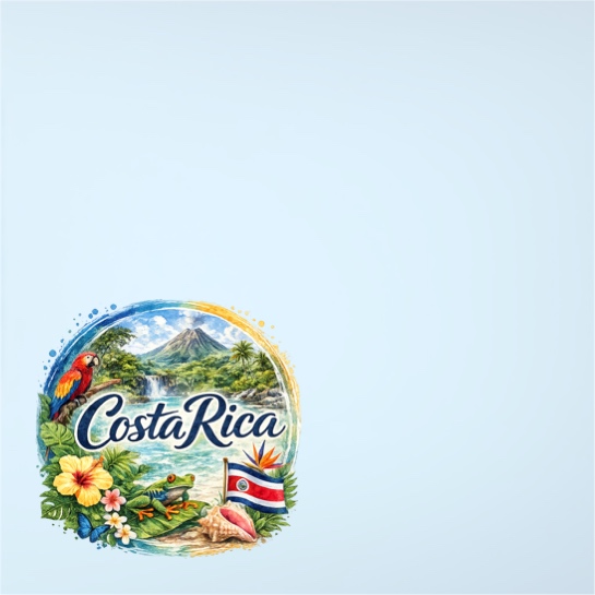 Costa Rica 12x12 Scrapbooking Paper