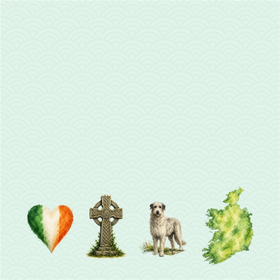 Ireland One 12x12 Scrapbooking Paper