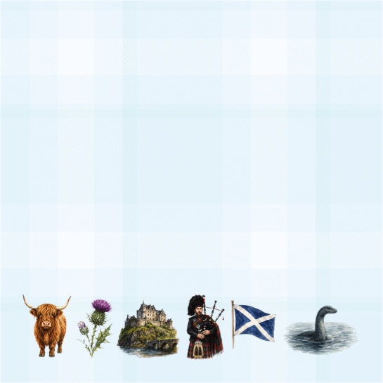 Scotland One 12x12 Scrapbooking Paper