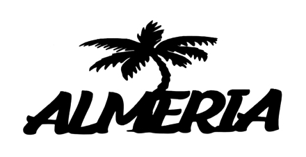 Almeria Scrapbooking Laser Cut Title with Palm