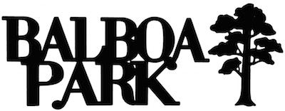 Balboa Park Scrapbooking Laser Cut Title With Tree