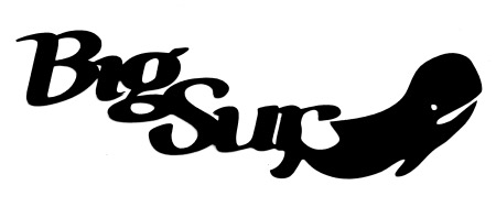 Big Sur Scrapbooking Laser Cut Title with whale