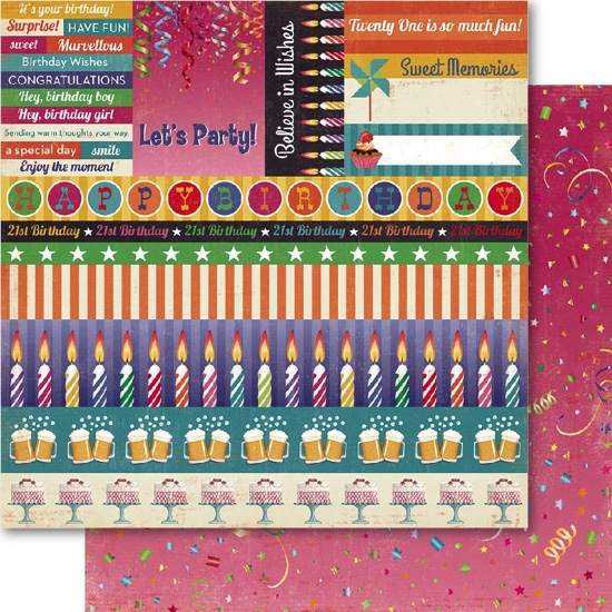 Birthday Scrapbooking