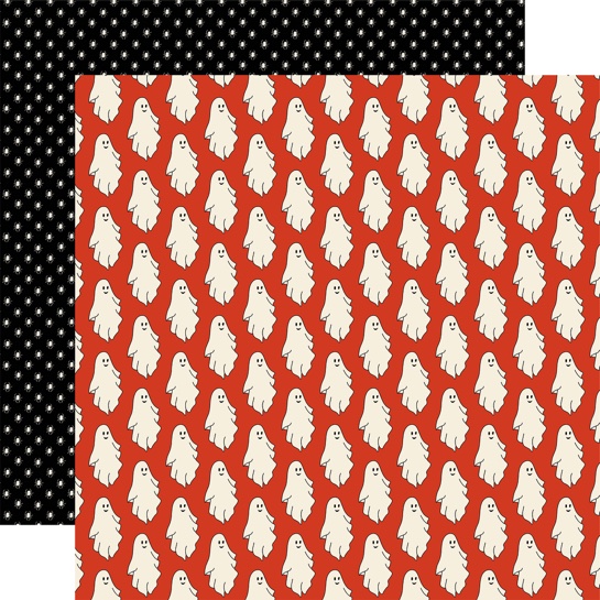 Boo Crew Double Sided 12x12 Scrapbooking Paper