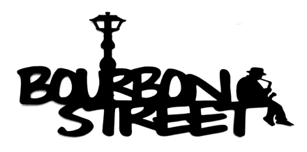 Bourbon Street Scrapbooking Laser Cut Title with Icons