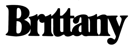 Brittany Scrapbooking Laser Cut Title