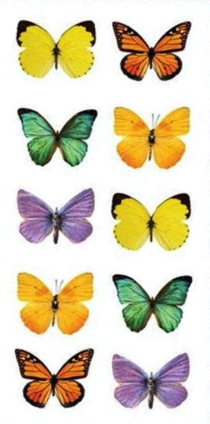 Butterflies Scrapbooking Mini Stickers