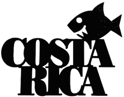 Costa Rica Scrapbooking Laser Cut Title with Fish