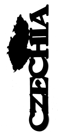 Czechia Scrapbooking Laser Cut Title with Map