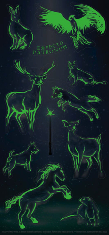 Dark Patronus Scrapbooking Stickers
