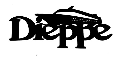 Dieppe Scrapbooking Laser Cut Title with ship
