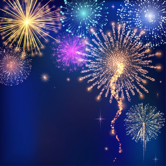 Fireworks 12x12 Scrapbooking Paper