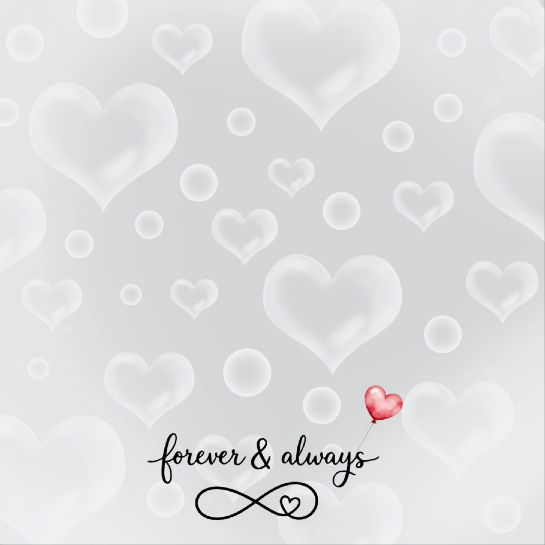 Forever and Always 12x12 Scrapbooking Paper