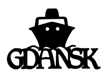 Gdansk Scrapbooking Laser Cut Title with Ship