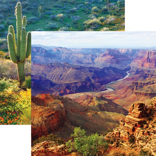 Grand Canyon 12x12 Double Sided Scrapbooking Paper