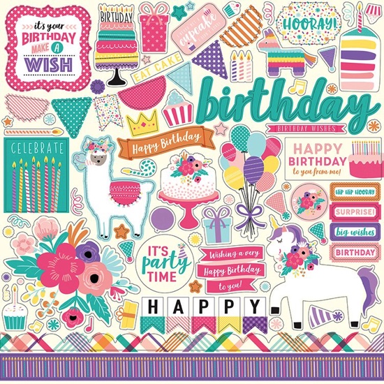 birthday scrapbooking