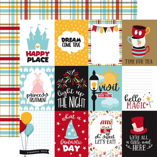 Wish Upon a Star 3x4 Journal Cards 12x12 Double Sided Scrapbooking Paper