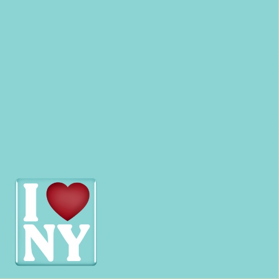 I Heart New York 12x12 Scrapbooking Paper
