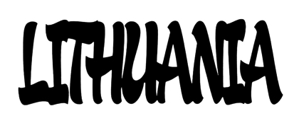 Lithuania Scrapbooking Laser Cut Title