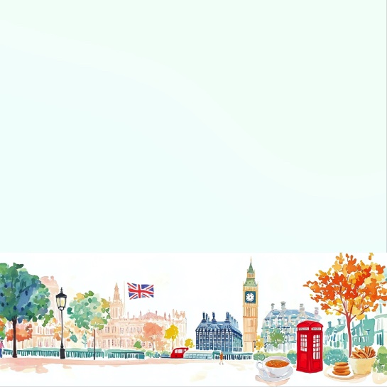 London Sketch 12x12 Scrapbooking Paper