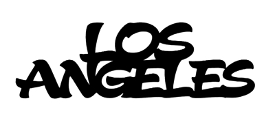 Los Angeles Scrapbooking Laser Cut Title