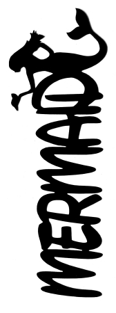 Mermaid Scrapbooking Laser Cut Title With Mermaid