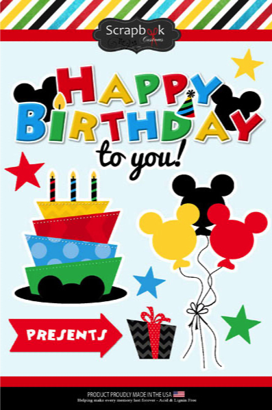 Birthday Scrapbooking