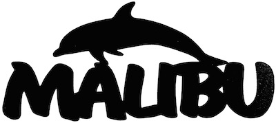 Malibu Scrapbooking Laser Cut Title with Dolphin