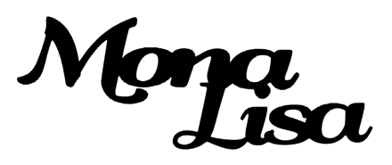 Mona LIsa Scrapbooking Laser Cut Title