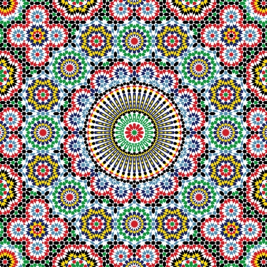 Morocco Pattern 12x12 Scrapbooking Paper