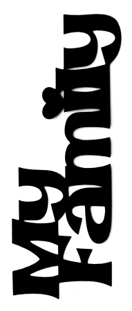 My Family Scrapbooking Laser Cut Title