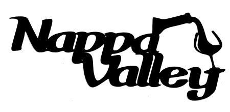 Napa Valley Scrapbooking Laser Cut Title with wine and bottle