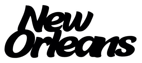 New Orleans Scrapbooking Laser Cut Title