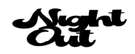 Night Out Scrapbooking Laser Cut Title