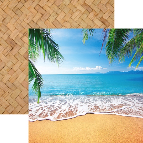 Beach Scrapbooking Paper Holiday Scrapbook Stickers