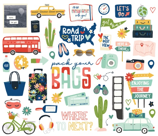 Pack Your Bags Ephemera
