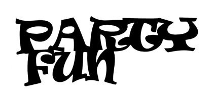 Party Fun Scrapbooking Laser Cut Title