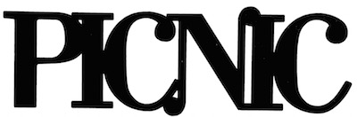 Picnic Scrapbooking Laser Cut Title